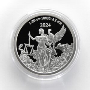 First Strike - Eternal Justice XRP 2024 Silver Coin